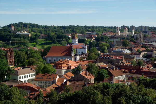 Virtual tour around Vilnius