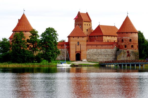 Admire Trakai island castle